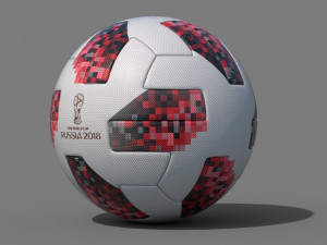 telstar mechta official world cup adidas ball 3D Model
