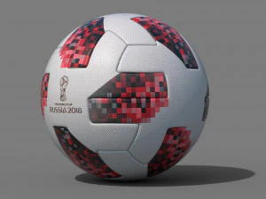 telstar mechta official world cup adidas ball 3D Model