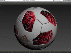 telstar mechta official world cup adidas ball 3D Model