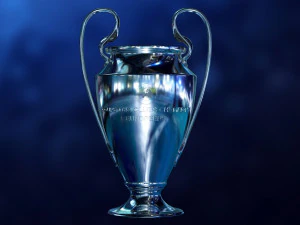 trof&eacute;u uefa 2018 Modelo 3D