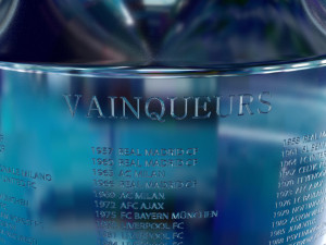 uefa 2018 trophy 3D 模型