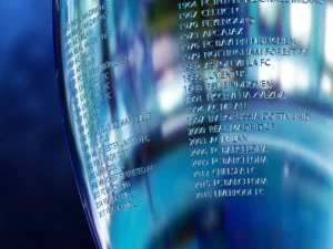 trof&eacute;u uefa 2018 Modelo 3D