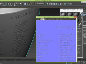 trof&eacute;u uefa 2018 Modelo 3D