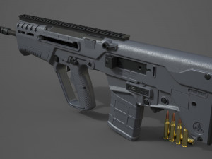 iwi tavor 7 2019 3D 模型