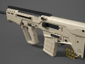 iwi tavor 7 2019 3D 模型