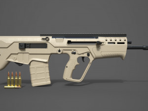 iwi tavor 7 2019 3D 模型
