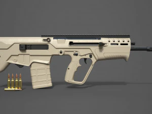 iwi tavor 7 2019 3D Model