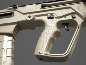 iwi tavor 7 2019 3D Model