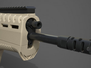 iwi tavor 7 2019 3D 模型