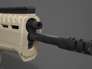 iwi tavor 7 2019 3D Model