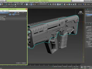 iwi tavor 7 2019 3D Model