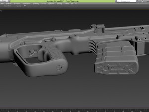 iwi tavor 7 2019 3D 模型