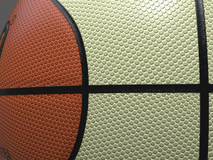 molten official basketball world cup bal 3D 모델