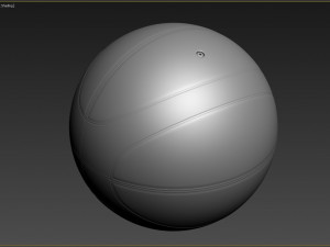 molten official basketball world cup bal 3D 모델