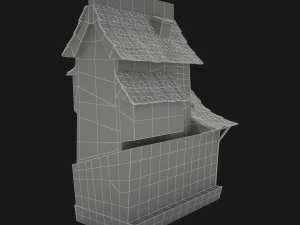 cartoon house 3D Model