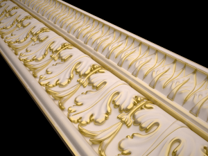 classic molding 3D 모델