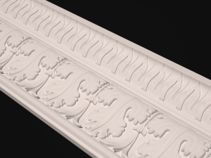 classic molding 3D 모델