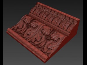 classic molding 3D 모델
