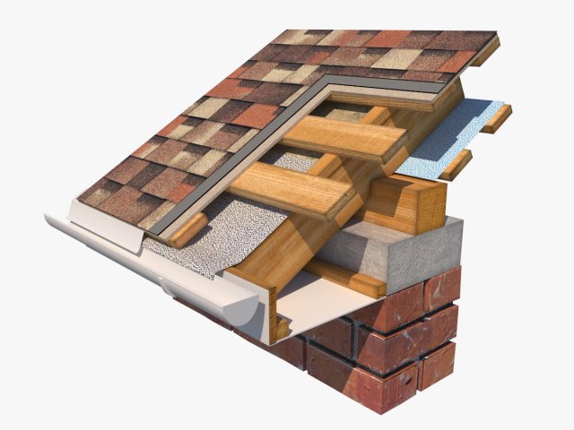roof 1 3D मॉडल .c4d .max .obj .3ds .fbx .stl .blend 