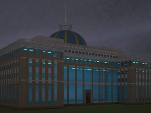 palace of president kazahstan ak orda Modèle 3D