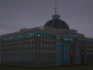 palace of president kazahstan ak orda Modèle 3D