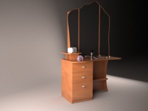 dressing table Modèle 3D