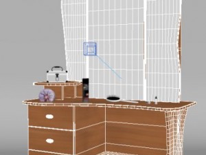 dressing table Modèle 3D