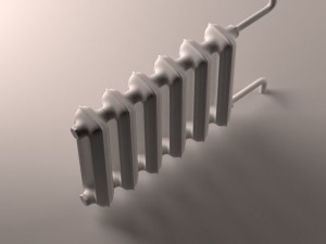 radiator 3D 模型