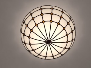 tiffany lamp Model 3D