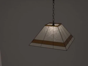 lampada tiffany Modello 3D