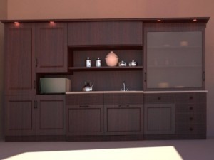kitchen cupboard 3D 模型