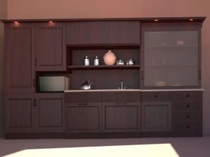kitchen cupboard 3D Model