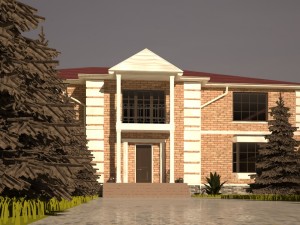 family house 3D Модель