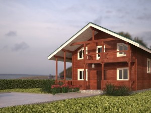 town house 3D Модель