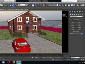 town house 3D Модель