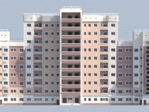 apartmentbuilding Model 3D