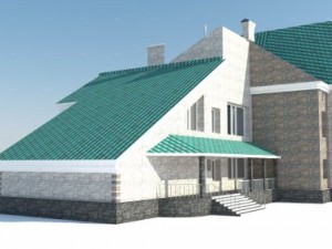 townhouse 3D-Modell