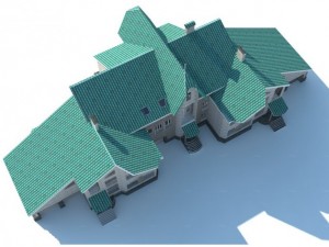 townhouse 3D-Modell