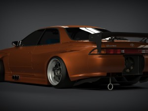 toyota mark ii jzx 90 3D मॉडल