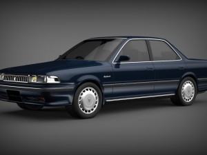 toyota cresta gx 80 3D Model