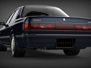 toyota cresta gx 80 3Dモデル