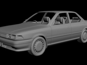 toyota cresta gx 80 3Dモデル