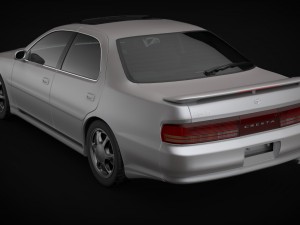 toyota cresta gx 90 3D Model