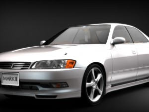 toyota mark ii jzx90 3D 模型