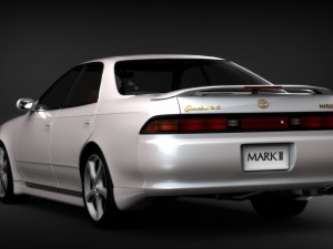 toyota mark ii jzx90 3D 模型
