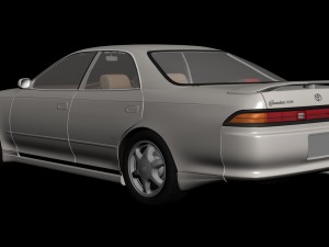 toyota mark ii jzx90 3D 模型