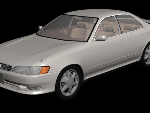 toyota mark ii jzx90 3D 模型