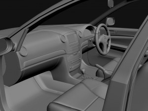 Toyota verossa x110 Modelo 3D