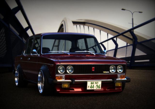 lada 2106 3D Модель .c4d .max .obj .3ds .fbx .stl .blend 