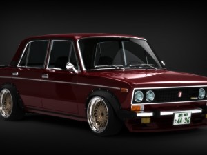 lada 2106 3D Модель
